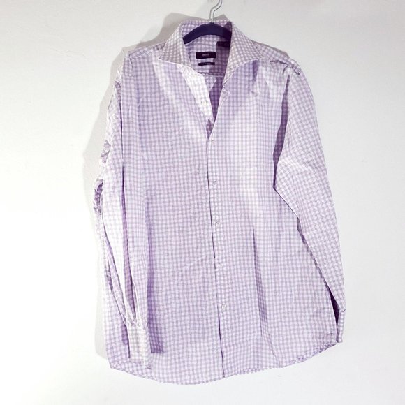 hugo boss purple dress